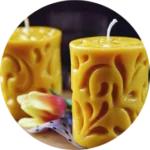 Velas en cera de abeja