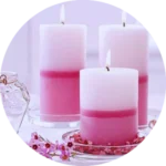 Velas en cera china